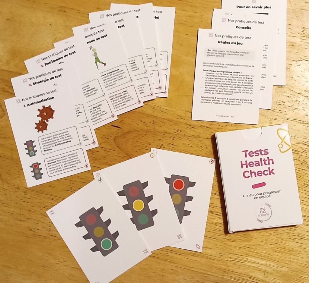 Jeu de cartes Tests Health Check